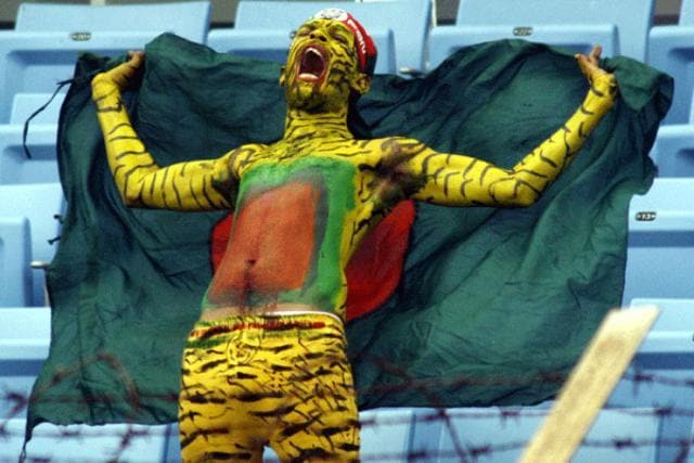 Shoaib Ali, the Bangladesh Tiger, became a superfan of the Bangladesh cricket team after the Asia Cup match between his team and the Indian cricket team during the 2012 Asia Cup. (Twitter) Shoaib Ali, the Bangladesh Tiger, became a superfan of the Bangladesh cricket team after the Asia Cup match between his team and the Indian cricket team during the 2012 Asia Cup. (Twitter)