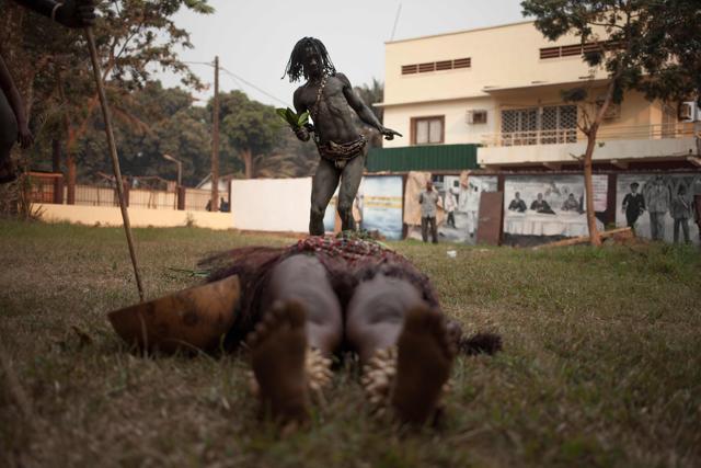 The traditional ballet of Bangui brings together a mix of traditional dances from the 16 regions of the Central African Republic. (AFP) The traditional ballet of Bangui brings together a mix of traditional dances from the 16 regions of the Central African Republic. (AFP)