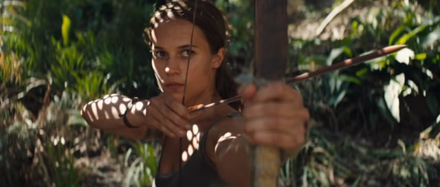 Tomb Raider is an origin story. Meh.
