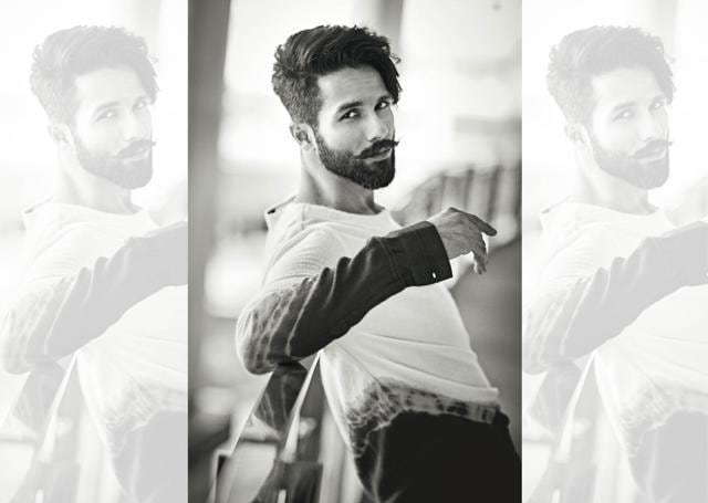 Shahid was drawn to his role in Padmaavat as it is a tale of love, sacrifice, and valour (T-shirt and bottoms, Bloni by Akshat Bansal; shoes, Shahid’s own; Make-up by James; Hair by Aalim Hakim; Styling by Anisha Jain; Location courtesy: Sofitel Mumbai BKC) (Rohan Shrestha) Shahid was drawn to his role in Padmaavat as it is a tale of love, sacrifice, and valour (T-shirt and bottoms, Bloni by Akshat Bansal; shoes, Shahid’s own; Make-up by James; Hair by Aalim Hakim; Styling by Anisha Jain; Location courtesy: Sofitel Mumbai BKC) (Rohan Shrestha)