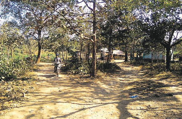 The Indo-Myanmar border near Manipur. On the Indian side is the market town of Moreh and across the border is Tamu. It is easy to cross over, both through the official entry-exit points and through the porous border. People travel across throughout the day, and the girls evoke no suspicion when they taken to Myanmar. (Sarika Malhotra)