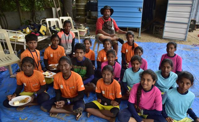 Coach Suheim Sheikh has been training children of farmers, labourers, autorickshaw drivers and waiters at the Hussain Sagar Lake in Hyderabad for free. ‘The perception is that this is a rich man’s sport. But access to water is less expensive than building a stadium,’ he says. (Arijit Sen / HT Photo) Coach Suheim Sheikh has been training children of farmers, labourers, autorickshaw drivers and waiters at the Hussain Sagar Lake in Hyderabad for free. ‘The perception is that this is a rich man’s sport. But access to water is less expensive than building a stadium,’ he says. (Arijit Sen / HT Photo)