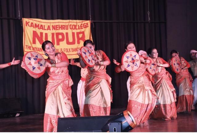 The Bihu performance by Nupur — KNC’s Indian classical and folk dance society. The Bihu performance by Nupur — KNC’s Indian classical and folk dance society.