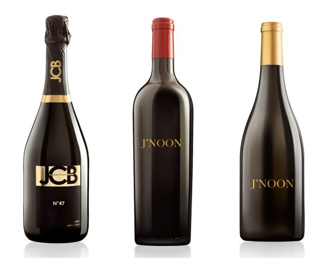 A selection of J’Noon wines; The No 47, the Red and White.