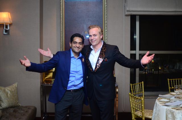 Kapil Sekhri, Co-Founder of Fratelli wines, with Jean-Charles Boisset, proprietor of Boisset Collection.