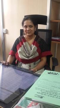 Rajlakshmi Kadam, deputy commissioner, CGST, Pune zone (HT PHOTO) Rajlakshmi Kadam, deputy commissioner, CGST, Pune zone (HT PHOTO)