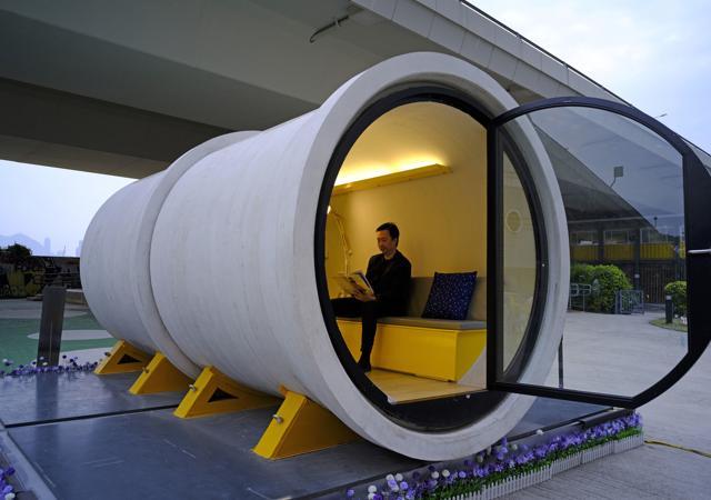 At 100 square feet (9.3 square meters) the tube houses are not that much smaller than Hong Kong’s infamous “cubicle homes” — older apartments subdivided into cramped and squalid living spaces. (AP) At 100 square feet (9.3 square meters) the tube houses are not that much smaller than Hong Kong’s infamous “cubicle homes” — older apartments subdivided into cramped and squalid living spaces. (AP)