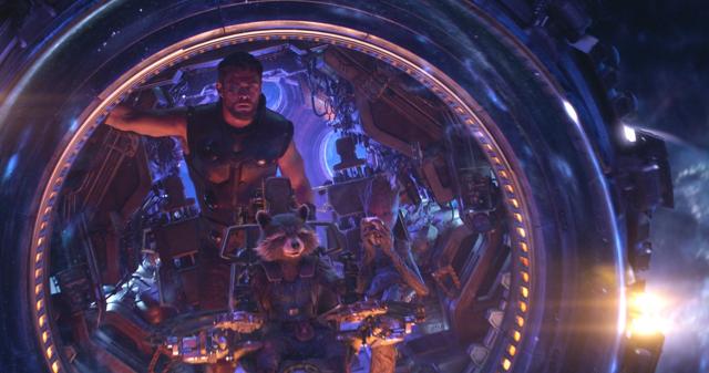 Thor teams with Rocket and Groot in Infinity War. (Marvel) Thor teams with Rocket and Groot in Infinity War. (Marvel)