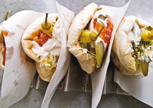 Pita pockets can be stuffed with a variety of ingredient combos, from fruits and cheese to meat and corn, for lip-smacking aftertastes (Dinodia Images) Pita pockets can be stuffed with a variety of ingredient combos, from fruits and cheese to meat and corn, for lip-smacking aftertastes (Dinodia Images)
