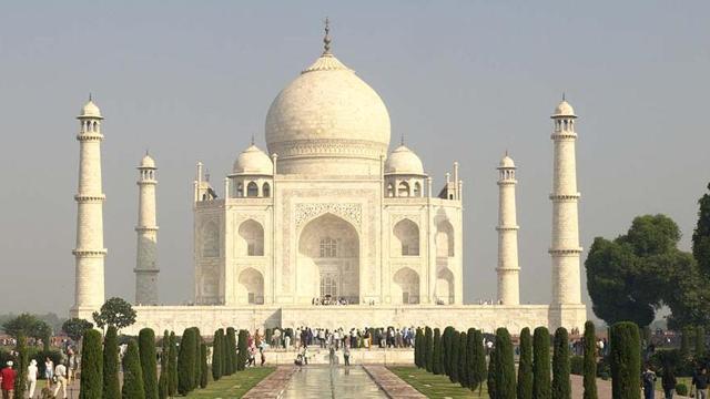The Taj Mahal was built by Mughal Emperor Shah Jahan in memory of his wife Mumtaz Mahal. (Shutterstock)