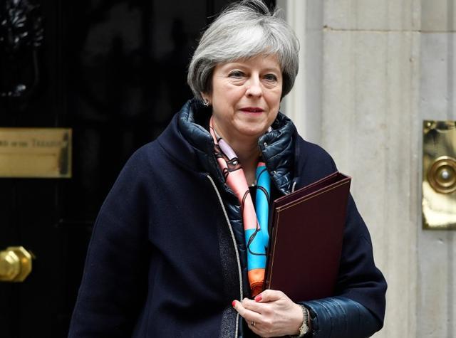 Britain's Prime Minister Theresa May. (REUTERS) Britain's Prime Minister Theresa May. (REUTERS)