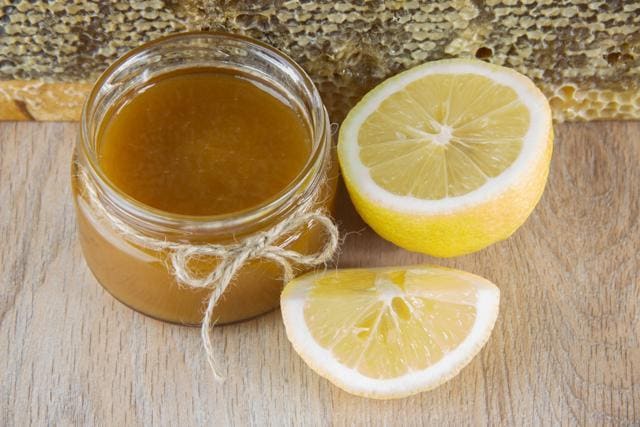 For sore throat try, lemon juice and honey. (Shutterstock) For sore throat try, lemon juice and honey. (Shutterstock)