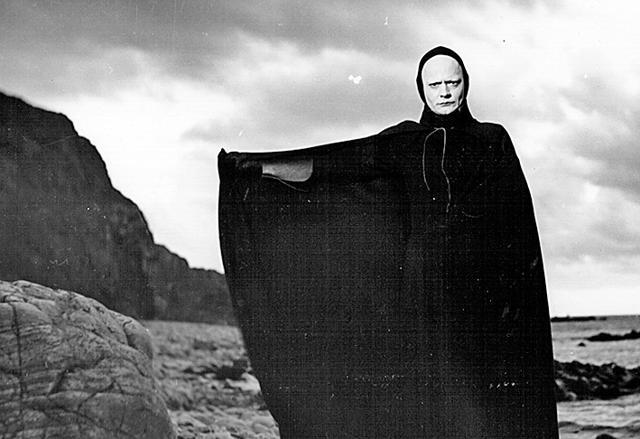 The Seventh Seal (1957) is about the journey of a medieval knight (actor Max von Sydow) and the game of chess he plays with the personification of Death. (Photo courtesy: Embassy of Sweden India) The Seventh Seal (1957) is about the journey of a medieval knight (actor Max von Sydow) and the game of chess he plays with the personification of Death. (Photo courtesy: Embassy of Sweden India)