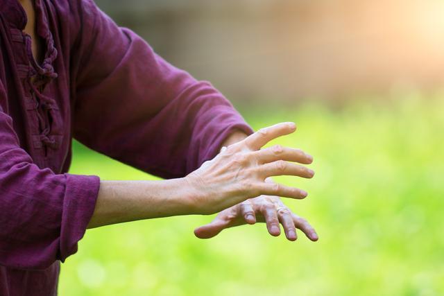 The study team concluded that tai chi mind-body treatment results in similar or greater improvement in symptoms than aerobic exercise, the current most commonly prescribed non-drug treatment, for a variety of outcomes for patients with fibromyalgia. (Shutterstock) The study team concluded that tai chi mind-body treatment results in similar or greater improvement in symptoms than aerobic exercise, the current most commonly prescribed non-drug treatment, for a variety of outcomes for patients with fibromyalgia. (Shutterstock)