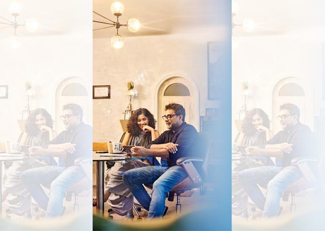 That these two are still madly in love with each other is evident even in their constant squabble and bickering. While Gauri enthusiastically cuts into Balki’s train of thoughts time and again, he patiently waits for his turn with a half-amused smile (Prabhat Shetty)