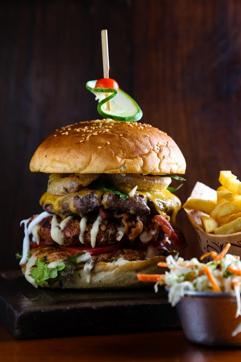 The Stake Out Burger (Woodside Inn)