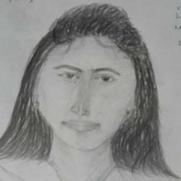 The sketch of the suspected killer. The sketch of the suspected killer.