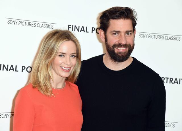 Emily Blunt and John Krasinski attend the 'Final Portrait' New York screening at Guggenheim Museum. (AFP) Emily Blunt and John Krasinski attend the 'Final Portrait' New York screening at Guggenheim Museum. (AFP)