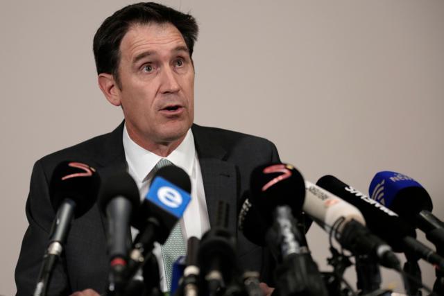 James Sutherland, CEO of Cricket Australia, speaks to the media in Johannesburg. (AFP) James Sutherland, CEO of Cricket Australia, speaks to the media in Johannesburg. (AFP)