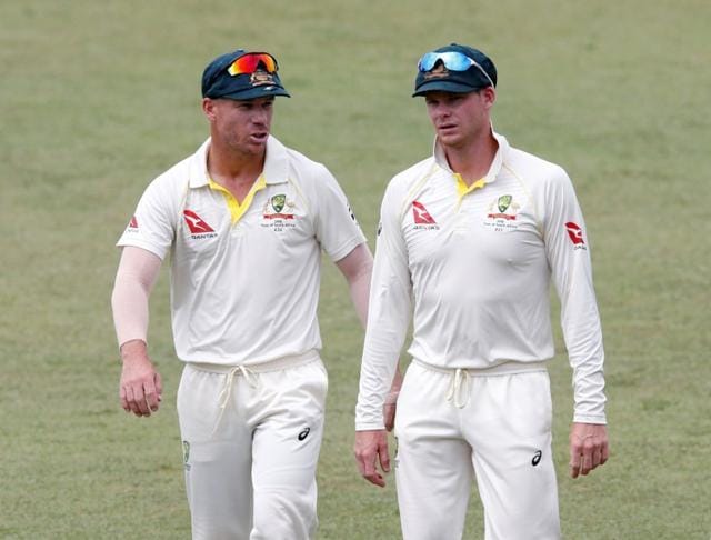 David Warner and Steve Smith have been sent home by Cricket Australia after the ball-tampering scandal in South Africa. (REUTERS)