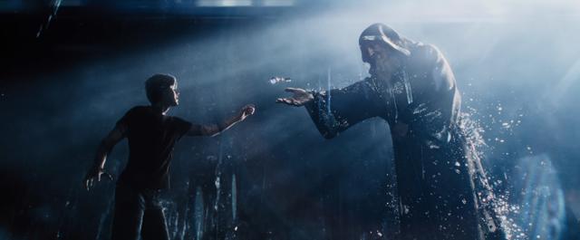 This cover image released by Warner Bros. Pictures shows Tye Sheridan, left, in the scene of Ready Player One. (AP) This cover image released by Warner Bros. Pictures shows Tye Sheridan, left, in the scene of Ready Player One. (AP)