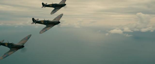 The air warfare sequences were shot on IMAX. The air warfare sequences were shot on IMAX.