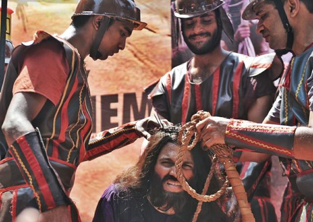 From the early days of Christianity, Good Friday has been observed as a day of sorrow, penance, and fasting. (Satyabrata Tripathy/HT Photo)