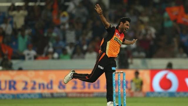 Bhuvneshwar Kumar has taken 111 wickets in 90 IPL matches. (BCCI )