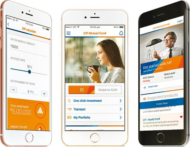 You can buy mutual funds and get real time information via UTI Mutual Fund app You can buy mutual funds and get real time information via UTI Mutual Fund app