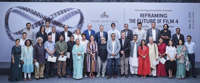 Stalwarts from the world of film art and preservation met to talk about Reframing The Future Of Film with Tacita Dean and Christopher Nolan. Stalwarts from the world of film art and preservation met to talk about Reframing The Future Of Film with Tacita Dean and Christopher Nolan.