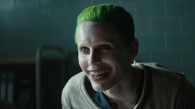 Jared Leto as The Joker in Suicide Squad. Jared Leto as The Joker in Suicide Squad.