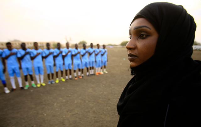 In Sudan where a women's national football team remains a distant dream, Salma al-Majidi knew the only way to take part in her beloved sport was to coach... and that had to be men. (AFP) In Sudan where a women's national football team remains a distant dream, Salma al-Majidi knew the only way to take part in her beloved sport was to coach... and that had to be men. (AFP)
