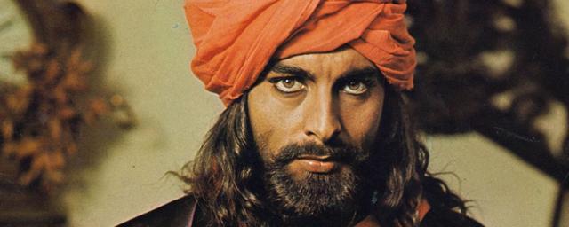 Kabir Bedi in a still from his hit Italian TV series, Sandokan. Kabir Bedi in a still from his hit Italian TV series, Sandokan.
