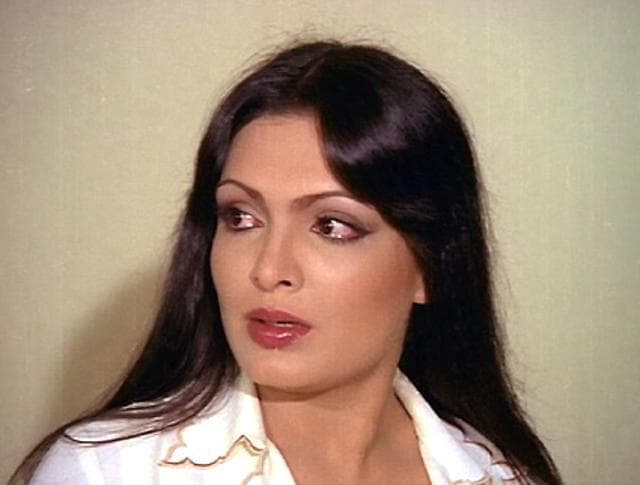 Parveen Babi starred with Amitabh Bachchan in a number of films such as Kalia, Amar Akbar Anthony, Shaan and many more. Parveen Babi starred with Amitabh Bachchan in a number of films such as Kalia, Amar Akbar Anthony, Shaan and many more.