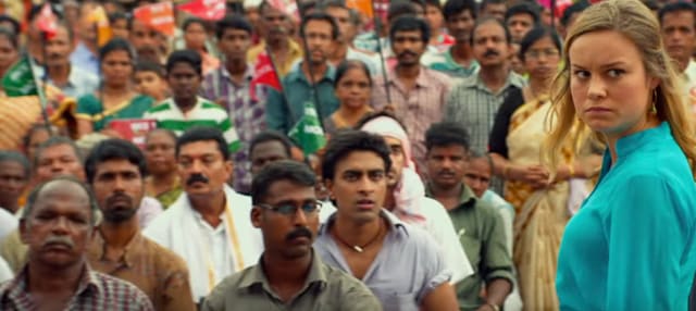 Can you spot a popular comedian in the crowd?