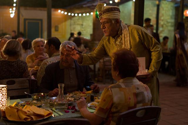 Om Puri at his splendid best in a still from The Hundred-Foot Journey. Om Puri at his splendid best in a still from The Hundred-Foot Journey.