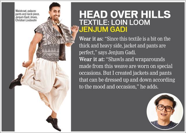 Waistcoat, palazzo pants and neck-piece, Jenjum Gadi; shoes, Christian Louboutin (Raj K Raj) Waistcoat, palazzo pants and neck-piece, Jenjum Gadi; shoes, Christian Louboutin (Raj K Raj)