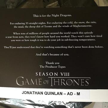 The image posted by Jonathan Quinlan. (Instagram) The image posted by Jonathan Quinlan. (Instagram)