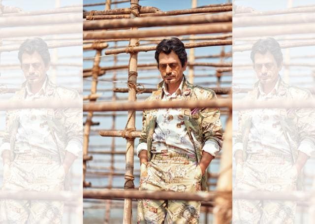 Nawazuddin Siddiqui, who started his career as a junior artist, is today one of the top actors of the Hindi film industry (Outfit, Lecoanet Hemant; sunglasses, Opium; lapel pin and pocket square, The Tie Hub; shoes, Daponair) (Prabhat Shetty) Nawazuddin Siddiqui, who started his career as a junior artist, is today one of the top actors of the Hindi film industry (Outfit, Lecoanet Hemant; sunglasses, Opium; lapel pin and pocket square, The Tie Hub; shoes, Daponair) (Prabhat Shetty)