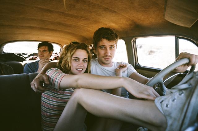 With Garrett Hedlund in On the Road.