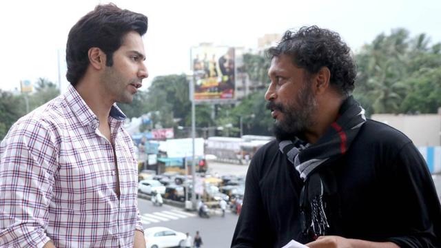 Varun Dhawan and Shoojit Sircar on the sets of October. Varun Dhawan and Shoojit Sircar on the sets of October.