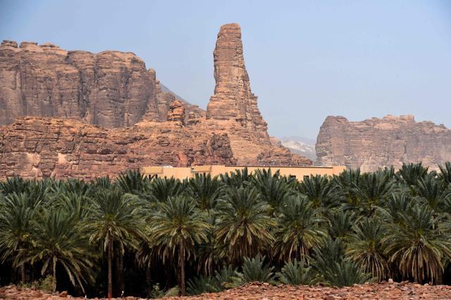 Saudi Crown Prince Mohammed bin Salman is set to sign a landmark agreement with Paris on April 10, 2018 for the touristic and cultural development of the northwestern site, once a crossroads of ancient civilisations. (AFP)