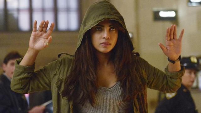 Actor Priyanka Chopra as the half-Indian character Alex Parrish on the Hollywood show Quantico. Actor Priyanka Chopra as the half-Indian character Alex Parrish on the Hollywood show Quantico.
