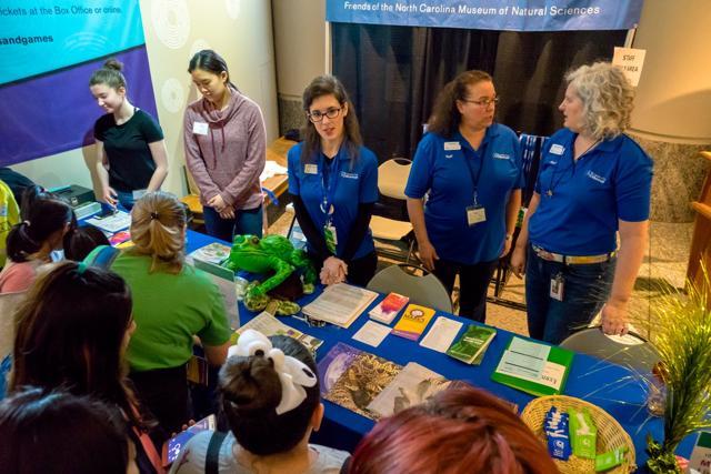 A session at the North Carolina Museum of Natural Sciences. (Facebook)