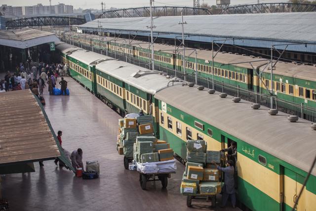 In the past decade, Pakistan’s rail network had become a byword for corruption, delays and filth. (Asim Hafeez/Bloomberg) In the past decade, Pakistan’s rail network had become a byword for corruption, delays and filth. (Asim Hafeez/Bloomberg)