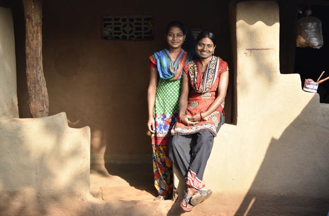 Champa Atami (above right), 24, had to drop out of school because her parents, both paddy farmers, couldn’t afford it. With the money she is now earning raising Kadaknath chickens, her younger sister is set to graduate. (Sanchit Khanna / HT Photo) Champa Atami (above right), 24, had to drop out of school because her parents, both paddy farmers, couldn’t afford it. With the money she is now earning raising Kadaknath chickens, her younger sister is set to graduate. (Sanchit Khanna / HT Photo)