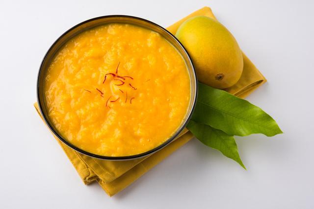 lphonso mangoes are used to make ‘aamras’ in Maharashtra. (Shutterstock) lphonso mangoes are used to make ‘aamras’ in Maharashtra. (Shutterstock)