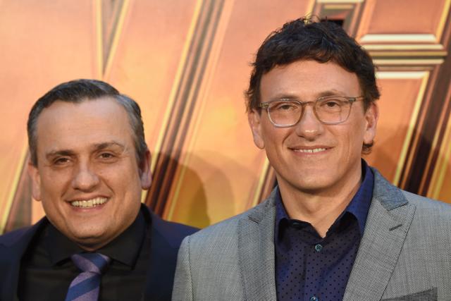 US film directors Joe (L) and Anthony Russo pose on the red carpet upon arrival to attend the Avengers: Infinity War UK Fan Event in White City, west London. (AFP) US film directors Joe (L) and Anthony Russo pose on the red carpet upon arrival to attend the Avengers: Infinity War UK Fan Event in White City, west London. (AFP)