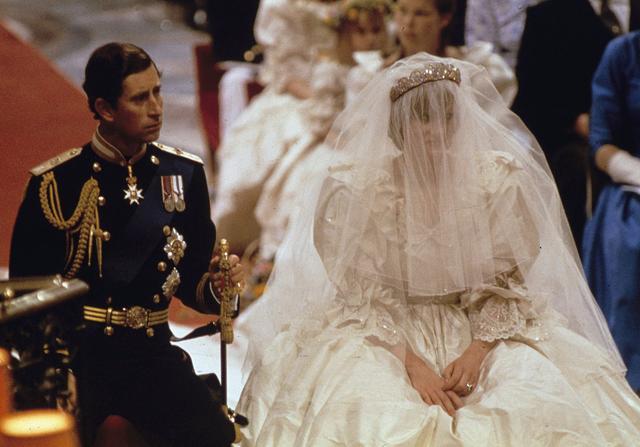 n this July 29, 1981 photo, Britain's Prince Charles and Lady Diana Spencer are shown on their wedding day at St. Paul's Cathedral in London. (AP) n this July 29, 1981 photo, Britain's Prince Charles and Lady Diana Spencer are shown on their wedding day at St. Paul's Cathedral in London. (AP)