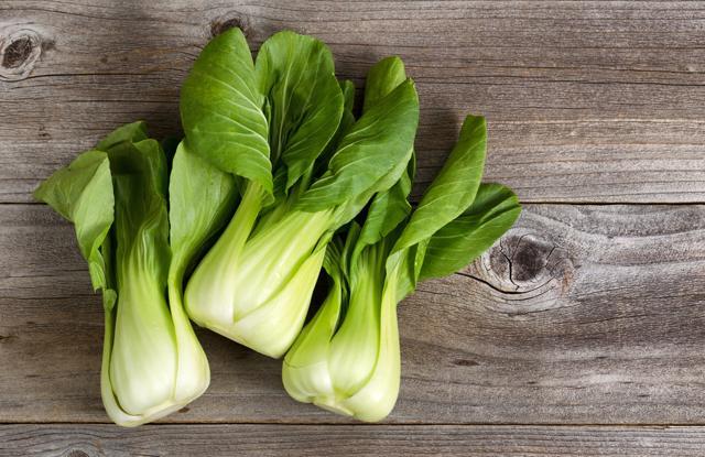 Bok choy contains vitamins A and C. (Shutterstock) Bok choy contains vitamins A and C. (Shutterstock)